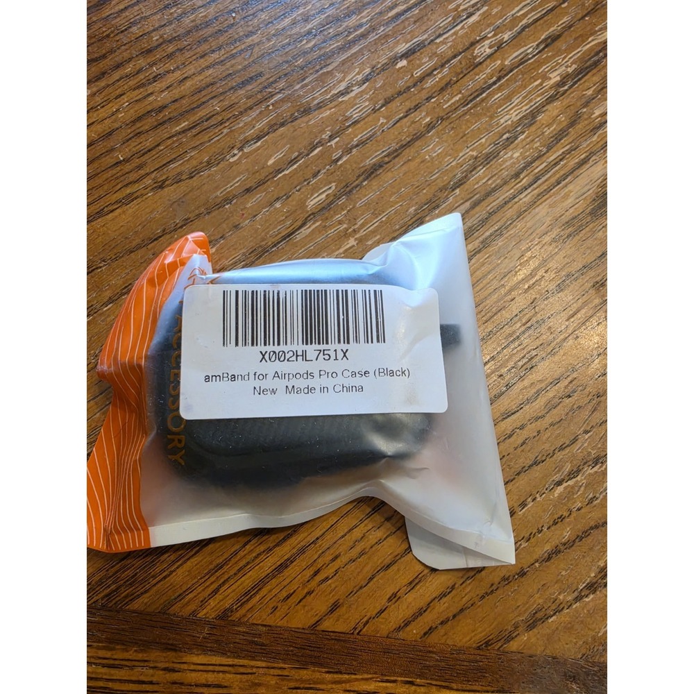 amBand Silicone Skin Cover Compatible with Airpods‎ Pro, black, New